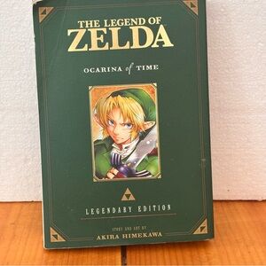 Legend of Zelda Ocarina of Time Legendary Edition Manga Book